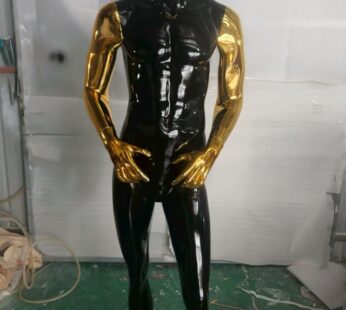 Black & Gold FIBER GLASS MANNEQUIN