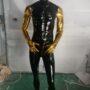 Black & Gold FIBER GLASS MANNEQUIN