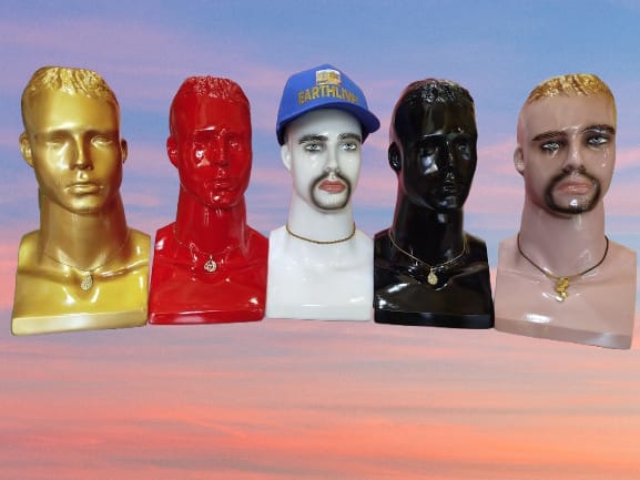 Men Dummy Head