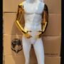 White & Gold Main Fiber Glass