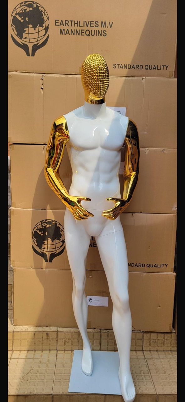 White & Gold Main Fiber Glass