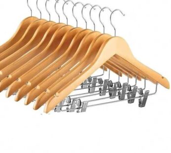 Wooden Hangers Clip by 10pcs