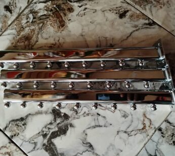 Silver Wall Hanger Flat or Pipe
