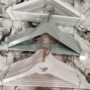 Wooden Plastic Hangers by 10pcs