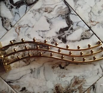 Gold Wall Hanger Curve